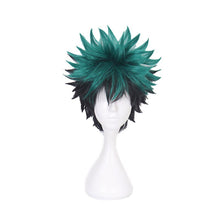 Load image into Gallery viewer, Anime My Hero Academia Cosplay Wig Izuku Midoriya Wig Boku No Hero Academia/Academy Cosplay Hair Izuku Midoriya Deku Wig Hairnet
