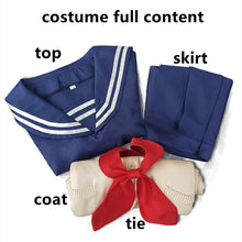 Load image into Gallery viewer, My Hero Academia Himiko Toga Cosplay Costume JK Uniform Boku No Hero Academia Sweater Wig Halloween Costumes for Women
