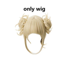 Load image into Gallery viewer, My Hero Academia Himiko Toga Cosplay Costume JK Uniform Boku No Hero Academia Sweater Wig Halloween Costumes for Women
