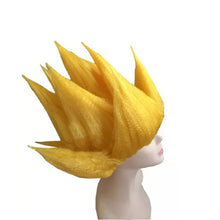 Load image into Gallery viewer, Anime Son Cosplay Wig Black Yellow Red Blue Halloween Role Play Hair Short Carnival Performance Accessories Props
