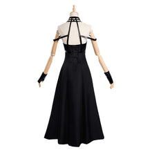 Load image into Gallery viewer, Spy X Family Yor Forger Cosplay Costume Killer Gothic Halter Black Dress Outfit Halloween Party Set
