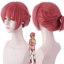 Load image into Gallery viewer, Anime Toilet-bound Hanako-kun Long Wig Akane Aoi Cosplay Wig Role Play Powder Mixed Purple

