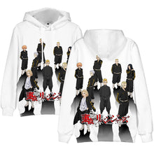 Load image into Gallery viewer, Anime Tokyo Avengers Cosplay T-shirt Cloak of Draken Manji Gang for Summer Haori Kimono Tee Men Short-sleeve
