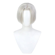 Load image into Gallery viewer, Anime Tokyo Revengers Izana Kurokawa Cosplay Wig White Short and Silver Heat Resistant Synthetic Halloween Party Hair + Wig Cap
