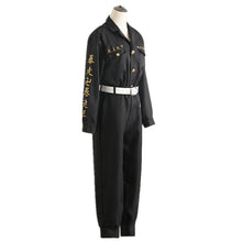 Load image into Gallery viewer, Anime Tokyo Revengers Ken Ryuguji Cosplay Costume Black Shirt Pants Uniform Draken Halloween Carnaval Clothes
