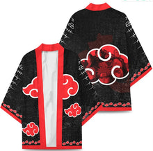 Load image into Gallery viewer, Uchiha Kimono Cloak Cosplay Costumes Hatake Summer Cardigan Haori Shawl Halloween Costume
