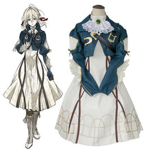 Load image into Gallery viewer, Violet Evergarden Cosplay Costume High Quality Princess Maid Dress Halloween Carnival Prom Skirt For Woman

