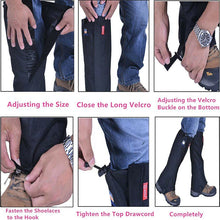 Load image into Gallery viewer, Anti Bite Snake Guard Leg Protection Gaiter Cover waterproof breathable for Outdoor Hiking Camping fishing climbing
