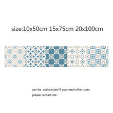 Load image into Gallery viewer, Arabic Style Mosaic Tile Stickers For Living Room Kitchen Retro 3D Waterproof Mural Decal Bathroom Decor Diy Adhesive Wallpaper
