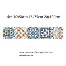 Load image into Gallery viewer, Arabic Style Mosaic Tile Stickers For Living Room Kitchen Retro 3D Waterproof Mural Decal Bathroom Decor Diy Adhesive Wallpaper
