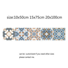 Load image into Gallery viewer, Arabic Style Mosaic Tile Stickers For Living Room Kitchen Retro 3D Waterproof Mural Decal Bathroom Decor Diy Adhesive Wallpaper

