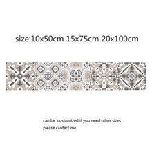 Load image into Gallery viewer, Arabic Style Mosaic Tile Stickers For Living Room Kitchen Retro 3D Waterproof Mural Decal Bathroom Decor Diy Adhesive Wallpaper
