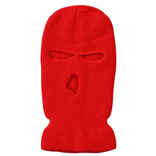 Load image into Gallery viewer, Army Tactical Mask 3 Hole Full Face Mask Ski Mask Winter Cap Balaclava Motorbike Motorcycle Helmet Full Helmet
