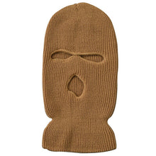 Load image into Gallery viewer, Army Tactical Mask 3 Hole Full Face Mask Ski Mask Winter Cap Balaclava Motorbike Motorcycle Helmet Full Helmet
