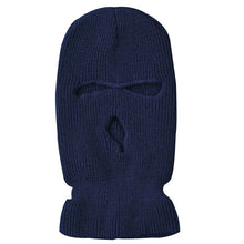 Load image into Gallery viewer, Army Tactical Mask 3 Hole Full Face Mask Ski Mask Winter Cap Balaclava Motorbike Motorcycle Helmet Full Helmet
