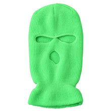 Load image into Gallery viewer, Army Tactical Mask 3 Hole Full Face Mask Ski Mask Winter Cap Balaclava Motorbike Motorcycle Helmet Full Helmet
