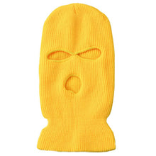 Load image into Gallery viewer, Army Tactical Mask 3 Hole Full Face Mask Ski Mask Winter Cap Balaclava Motorbike Motorcycle Helmet Full Helmet
