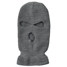 Load image into Gallery viewer, Army Tactical Mask 3 Hole Full Face Mask Ski Mask Winter Cap Balaclava Motorbike Motorcycle Helmet Full Helmet
