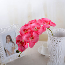 Load image into Gallery viewer, Artificial Butterfly Orchid Flowers Moth Orchids Fake Flowers Home Decor Wedding Decoration Accessories flores artificiales
