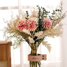Load image into Gallery viewer, Artificial Dandelion Flowers Centerpieces for Tables Home Living Room Decor Fake Pampas Grass Wedding Arrangement Bridal Bouquet

