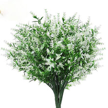 Load image into Gallery viewer, Artificial Flower Plastic Lavender Fake Plant Wedding Home Garden Decoration Bridal Bouquet Photography Props Household Products

