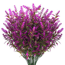 Load image into Gallery viewer, Artificial Flower Plastic Lavender Fake Plant Wedding Home Garden Decoration Bridal Bouquet Photography Props Household Products

