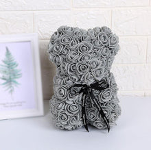 Load image into Gallery viewer, Artificial Flowers 25cm Rose Bear Girlfriend Anniversary Christmas Valentine's Day Gift Birthday Present For Wedding Party
