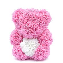 Load image into Gallery viewer, Artificial Flowers 25cm Rose Bear Girlfriend Anniversary Christmas Valentine's Day Gift Birthday Present For Wedding Party
