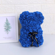 Load image into Gallery viewer, Artificial Flowers 25cm Rose Bear Girlfriend Anniversary Christmas Valentine's Day Gift Birthday Present For Wedding Party
