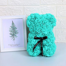 Load image into Gallery viewer, Artificial Flowers 25cm Rose Bear Girlfriend Anniversary Christmas Valentine's Day Gift Birthday Present For Wedding Party
