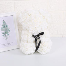 Load image into Gallery viewer, Artificial Flowers 25cm Rose Bear Girlfriend Anniversary Christmas Valentine's Day Gift Birthday Present For Wedding Party
