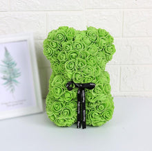 Load image into Gallery viewer, Artificial Flowers 25cm Rose Bear Girlfriend Anniversary Christmas Valentine's Day Gift Birthday Present For Wedding Party
