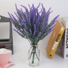 Load image into Gallery viewer, Artificial Flowers Cold Resistant Lavender Gypsophila 6 Styles Romantic Valentine's Day Wedding Decoration Eternal Flower Gift
