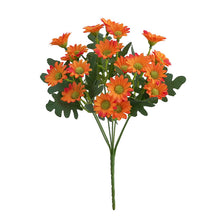 Load image into Gallery viewer, 5pcs Artificial Flowers  Plants  31cm Sun Flower Colorful  Small Daisy Silk Home  Garden Decoration Chrysanthemum Wedding DIY Party
