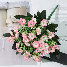 Load image into Gallery viewer, Artificial Flowers Rose Buds Lot Gypsophila Fake Artificial Plant Flower Bouquet For Wedding Home Festation DIY Decoration
