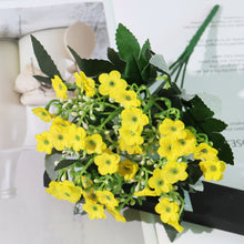 Load image into Gallery viewer, Artificial Flowers Rose Buds Lot Gypsophila Fake Artificial Plant Flower Bouquet For Wedding Home Festation DIY Decoration
