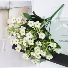 Load image into Gallery viewer, Artificial Flowers Rose Buds Lot Gypsophila Fake Artificial Plant Flower Bouquet For Wedding Home Festation DIY Decoration
