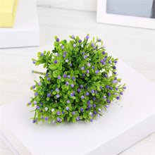 Load image into Gallery viewer, Artificial Milan Flowers Bouquet For Party Wedding Fake Plant Home Holiday Christmas Decorations Artificial Plants

