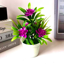 Load image into Gallery viewer, Artificial Plants Bonsai Small Tree Pot Plants Home Decor Bonsai Fake Flowers Potted Ornaments Wediing Decoration Garden Decor
