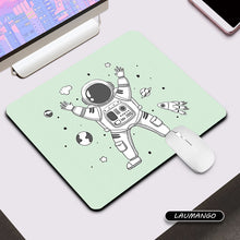 Load image into Gallery viewer, Astronaut Mouse Pad Printed Black Pattern Gaming Mouse Pad Gamer Keyboard Pad Mouse Pad Computer Accessories Desktop Protection Pad
