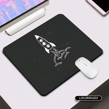 Load image into Gallery viewer, Astronaut Mouse Pad Printed Black Pattern Gaming Mouse Pad Gamer Keyboard Pad Mouse Pad Computer Accessories Desktop Protection Pad
