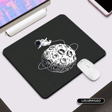 Load image into Gallery viewer, Astronaut Mouse Pad Printed Black Pattern Gaming Mouse Pad Gamer Keyboard Pad Mouse Pad Computer Accessories Desktop Protection Pad
