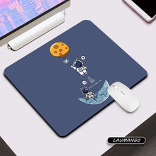 Load image into Gallery viewer, Astronaut Mouse Pad Printed Black Pattern Gaming Mouse Pad Gamer Keyboard Pad Mouse Pad Computer Accessories Desktop Protection Pad
