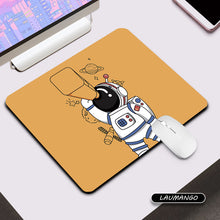 Load image into Gallery viewer, Astronaut Mouse Pad Printed Black Pattern Gaming Mouse Pad Gamer Keyboard Pad Mouse Pad Computer Accessories Desktop Protection Pad
