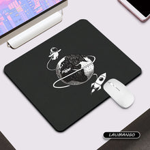 Load image into Gallery viewer, Astronaut Mouse Pad Printed Black Pattern Gaming Mouse Pad Gamer Keyboard Pad Mouse Pad Computer Accessories Desktop Protection Pad

