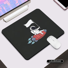 Load image into Gallery viewer, Astronaut Mouse Pad Printed Black Pattern Gaming Mouse Pad Gamer Keyboard Pad Mouse Pad Computer Accessories Desktop Protection Pad
