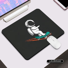 Load image into Gallery viewer, Astronaut Mouse Pad Printed Black Pattern Gaming Mouse Pad Gamer Keyboard Pad Mouse Pad Computer Accessories Desktop Protection Pad
