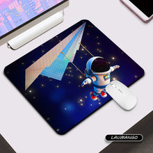 Load image into Gallery viewer, Astronaut Mouse Pad Printed Black Pattern Gaming Mouse Pad Gamer Keyboard Pad Mouse Pad Computer Accessories Desktop Protection Pad
