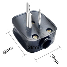 Load image into Gallery viewer, AU NZ Australian CN Chinese AC Electrical Power Rewireable Plug Male Wire Socket Outlet Adaptor Extension Cord Cable Detachable
