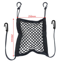 Load image into Gallery viewer, 2/3 Layers Car Storage Net Bag Organizer Holder Mesh Seat Back Hanger Trunk Hooks String Kit Off Road 4x4 Truck Auto Accessories
